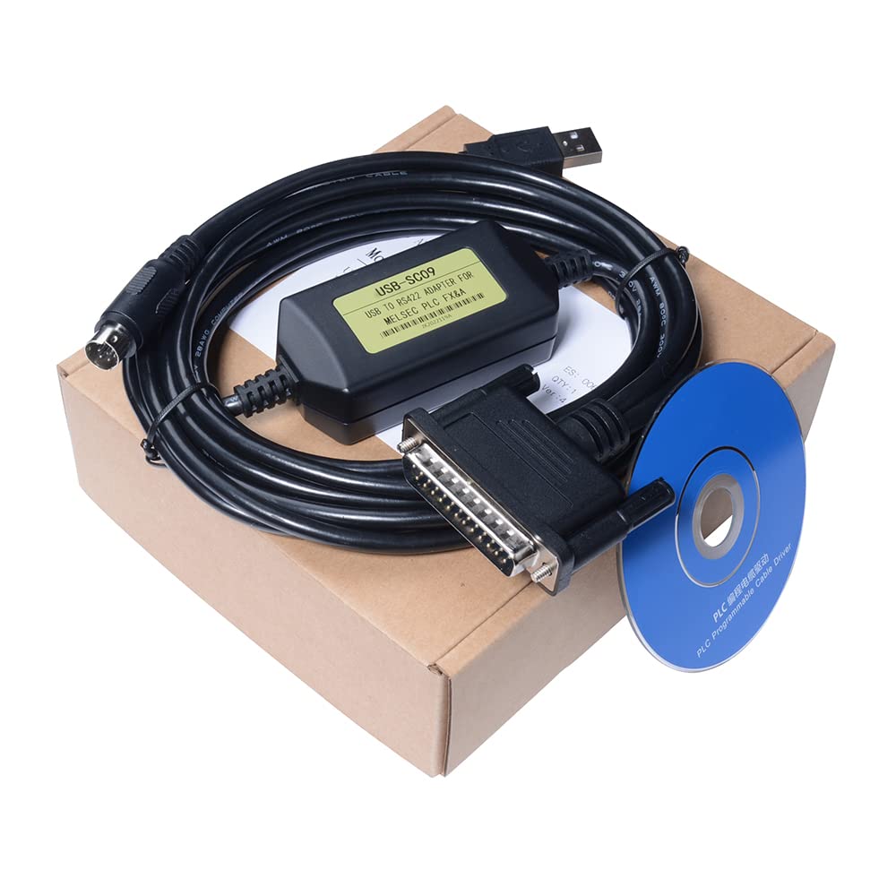 Washinglee USB Programming Cable for Mitsubishi PLC