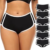 Mordlanka Women Boyshorts Underwear Cotton Panties Stretch Boxer Brief…