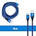 VIFIGEN Android Charger Cable, 4-Pack 10FT High Speed Premium Nylon Braided USB 2.0 A Male to Micro B Sync Data & Charging Cord for Android, Samsung Galaxy, Nokia, Nexus, HTC, LG, Sony
