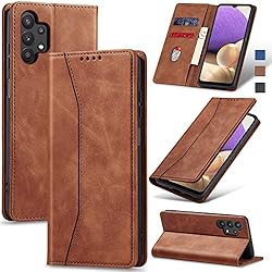 Jasonyu Flip Wallet Case for Samsung Galaxy A32