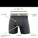 adidas Men's Relaxed Performance Climalite® Boxer Brief Underwear (2-Pack), Black Black, MEDIUM