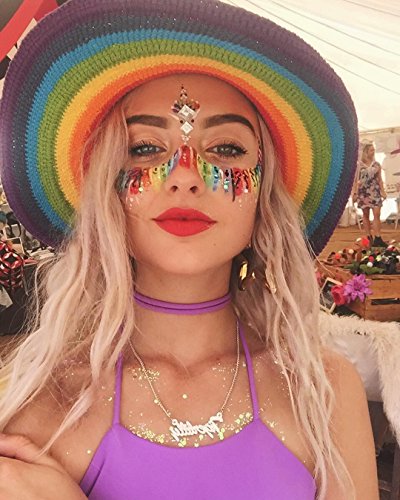 4 Rhinestone+Festival+Crystals+Stickers+Temporary