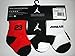 Nike Air Jordan Newborn Baby Socks, 6 PAIRS, Size 06-12 Months