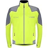 Proviz Sports Men's Cycling Jacket with Reflective & Waterproof Features