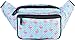 90s Retro Fanny Pack Belt Bag I Mens Fanny Packs for Women Fashionable - Crossbody Bag Bum bag Waist Bag Waist Pack - Hands Free for Hiking, Running, Travel | Halloween (Flamingo)