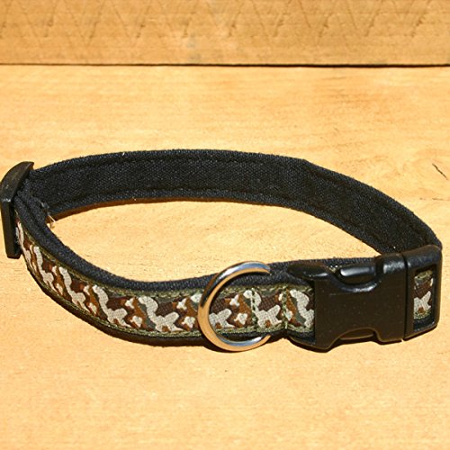 3/4" CamoDog Small Hemp Collar