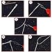 AhlsenL Embroidery Floss Organizer Kit - 30 Positions Embroidery Thread Organizer with Needle Threaders Sewing Needles Pins Holder Multi-Function Craft DIY Reusable Sewing Accessory (Green)