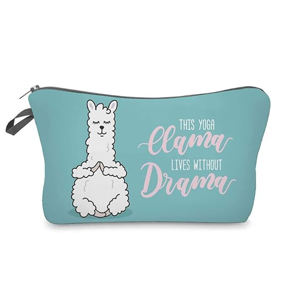 Dtuta Neu Damen Niedliche Muster Kosmetiktasche Aufbewahrungstasche FedermäPpchen FedermäPpchen Kosmetiktasche Klein