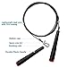 CPOKOH Speed Jump Rope Best Skipping Exercise, Boxing, Crossfit, Fitness, MMA Nylon Bag & Extra Professional Sports Cable to Fit Adults, Men, Women Kids (Plastic Grip)
