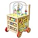 Timy Wooden Learning Bead Maze Cube 5 in 1 Activity Center Educational Toy