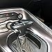 JSTOTRIM Carbon Fiber Gear Shift Knob Cover Sticker Head Trim for Dodge Challenger 2015-2023