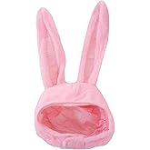 SUNTRADE Women Plush Fun Bunny Ears Hood, Rabbit Costume Hats for Photograph Christmas Easter Party