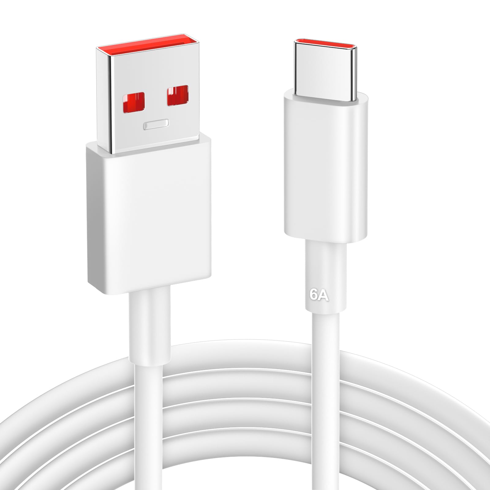 USB C Cable 3 m 6A Fast Charge Cable for XiaoMi 17 15T 15 14T 13T 12T 11T Pro USB Type C Fast Charging Cord Data Sync for POCO X8 F8 M8 X7 M7 X6 M6 X5 Pro for Redmi Note 15/14/13/12/11/10/15C Pad 8 7