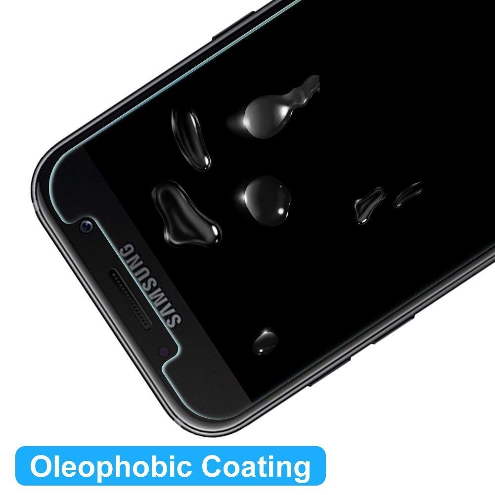 POOPHUNS [2 Stück] Samsung Galaxy A5 2017 Schutzfolie Panzerglas, 9H Härte Displayschutzfolie für Samsung A5 2017, HD Ultra Klar, Anti-Kratzen, Anti-Öl