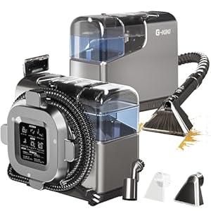 スチームクリーナー 1台4役 音声ガイド 19000Pa超強吸引力 カーペットクリーナー 100℃高温スチーム