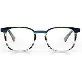 eyebobs - Boardroom | Premium Reading Glasses for Men and Women | Square Frame for Average Faces | Available in 0.0x - 4.0x