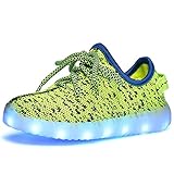 Genda 2Archer Kids 7 Colors Light Up Shoes LED Slip-On Fashion Sneakers