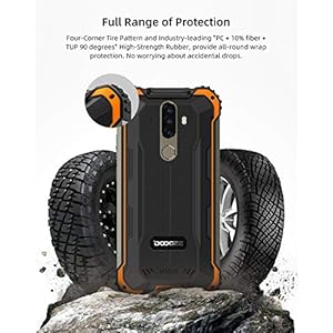 DOOGEE S58 Pro Rugged Smartphone Super Protetto, 6 GB + 64 GB, 5,71 Pollici HD+, 16 MP + 16 MP Tripla Fotocamera, 5180… - immagine 4