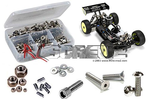 LOS085 - Losi 8ight 4.0 1/8th Buggy (TLR04003) Stainless Screw Kit