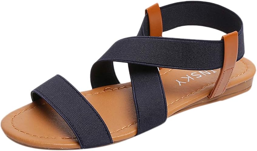 cross strap sandals womens