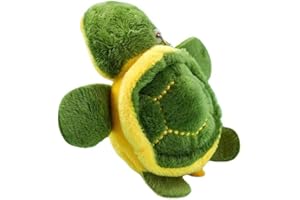 JJLFresheners Green Turtle Stuffed Keychain, Mini Sea Turtle Animal Keychain,Turtle Adorable Cute Stuffed Animal Party Decorations for Birthday Gift Bag Accessories