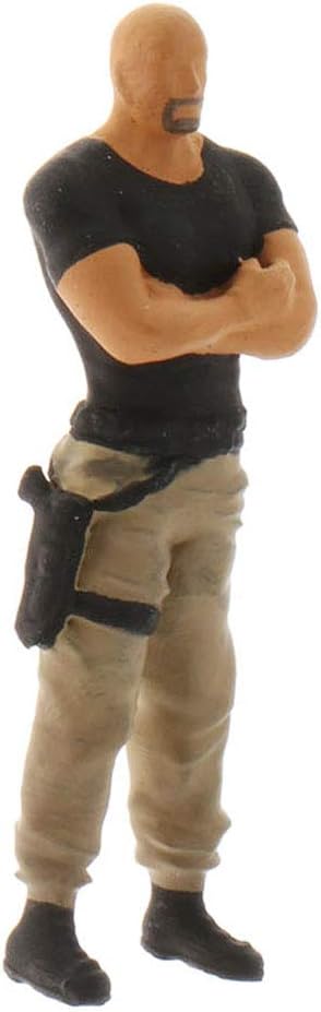 Amazon Sharprepublic 1 64 フィギュア 情景コレクション ザ ジオラマ用品 ミニチュア 人間 塗装人 全5タイプ ダークブラウン フィギュア ドール 通販