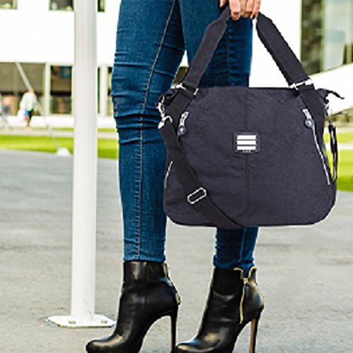Crossbody-Bags-for-Women-Large-Tote-Nylon-Lightweight-Travel-Purse-Multi-Pocket-Shoulder-Bag-Handbags