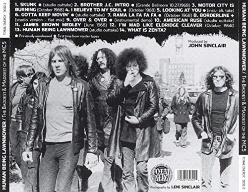 Human Being Lawnmower: The Baddest & Maddest of the Mc5