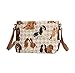 Signare Tapestry Crossbody Bag Shoulder Purse for Women In Cavlier King Charles Spaniel Dog Design (XB02-KGCS)