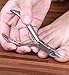 Toenail Clipper 5 Inch Long for Thick/Ingrown Nail Nipper - Surgical Steel Grade - Premium Quality Stainless Steel - by Utopia Care
