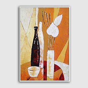 Framed Canvas Home Artwork Decoration Still Life Canvas Wall Art for Living Room, Bedroom - 16x24 inches