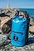 Dry Bag - Waterproof Bag - Outdoors Sack Keeps your Gear Safe and Dry for Hiking, Camping, Kayaking, Canoeing, Rafting, Swimming, Beach, Boating with Blue Silicone Bracelet by IvoDry