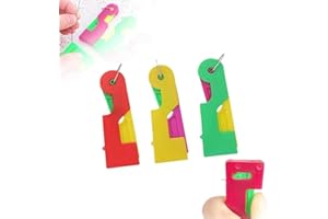 AOEMSMEISN Automatic Needle Threader, 2024 New Sewing Machine Needle Threader, Used to Quickly Thread The Thread Into The Needle Hole, Sewing Needle Threaders,Plastic Needle Threaders (3pcs)