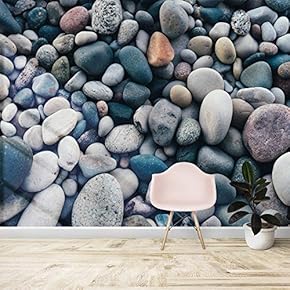 Wall Mural Realistic Rock Background Removable Self-Adhesive Large Wallpaper - 66x96 inches