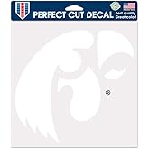 Wincraft NCAA University of Iowa WCR25793061 Perfect Cut Decals, 8" x 8"
