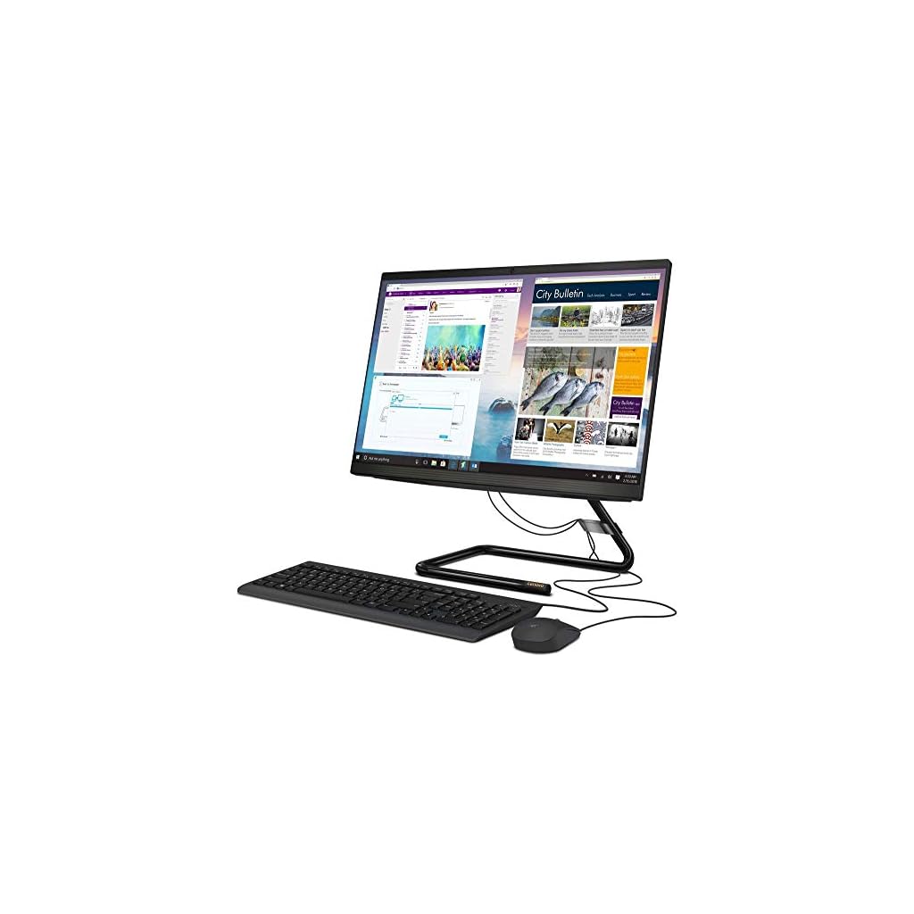 Lenovo IdeaCentre AIO 3 21.5Inch FHD AllinOne Desktop PC (AMD Ryzen