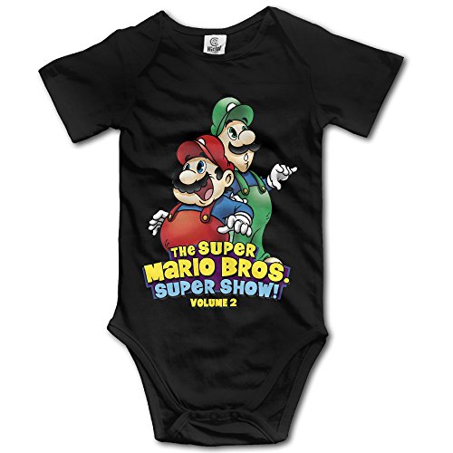 Cute The Super Mario Bros 2- Mario And Luigi Baby Onesie Toddler Clothing - Main Image