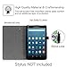 Fintie Folio Case for Amazon Fire HD 8 (Previous Generation - 6th) 2016 Release - Slim Fit Premium Vegan Leather Standing Protective Cover Auto Wake/Sleep (NOT Fit All-New Fire HD 8 2017), Love Tree