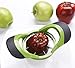 Chefaith 8-Blade Apple Slicer, Corer, Cutter, Wedger, Divider for [up to 3.5 Inch Apples] - 2 Free Orange Peelers as Bonus - Ultra-Sharp Stainless Steel Blade with Ergonomic Anti-Slip Silicone Handle