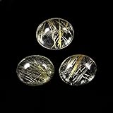 Golden Rutilated Quartz Oval 11x9mm Approximately 11.00 Carat (6507)