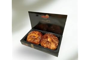 SINCE 1871 GÜLLÜOGLU Gulluoglu Soft Bagel (Açma), 10 pieces (Olive), daily fresh shipment from Istanbul/Turkey