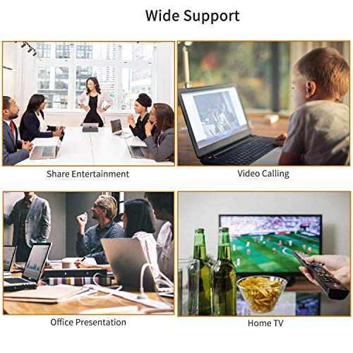 YEHUA 3 in 1 Mirascreen Wired Display Digital USB to HDMI Mirroring Screen 4K Cable with HDMI, Micro-USB, Type C Port Adapter for Android 4.4+ iOS 9.0+ Device Mobile Digital AV Adapter - Thumbnail 5