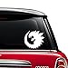 Godzilla Monster Vinyl Decal Sticker For Car Truck Motorcycle Window Bumper Wall Laptop Size- (6 inch) / (15 cm) Wide / Color- Gloss White