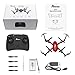 Potensic Mini Drone D10 RC Quadcopter 2.4G 6 Axis with Altitude Hold Function,360° Flip, Headless Mode for Beginners&Kids (Red)