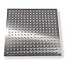 Qomolangma Rain Shower Head, 12 Inch High Pressure Square Shower Head Stainless Steel, Large Rainfall Shower Head Replacement, Powerful Showerhead Flow No Rust, Hard Water Filter, Brushed Nickel