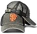 American Needle San Francisco Giants MLB Raglan Bones Soft Mesh Back Slouch Twill Cap