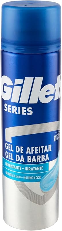 Series Feuchtigkeitsspendendes Rasiergel mit Kakaobutter für Herrenrasierer, 200 ml