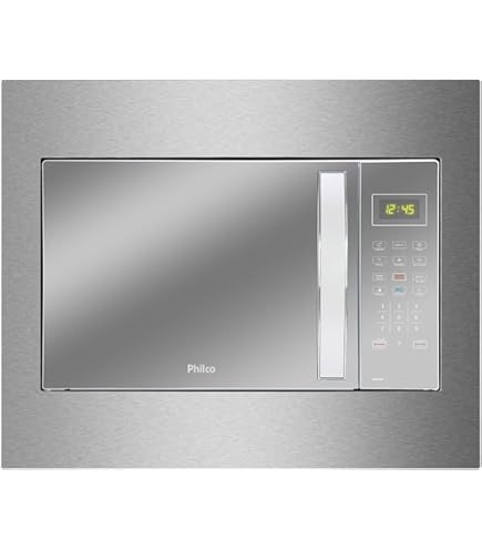 FISCHER FORNO MICRO-ONDAS EMBUTIR 25L FIT LINE MOLDURA BRANCA 127V