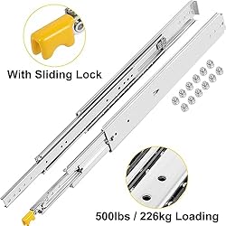 VEVOR 30" 1 Pair Locking 500lbs Load Capacity Side