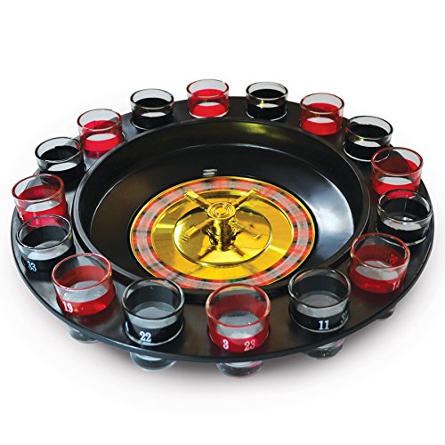 Fizz Creations Drinking Roulette Wheel, Multi-Coloured